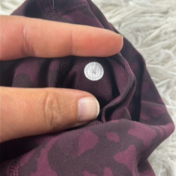 Lululemon Align Crop *21" Formation Camo Dark Adobe Multi - Picture 4 of 5